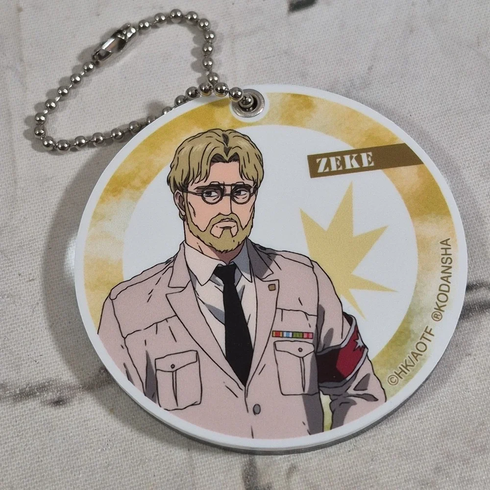 Attack on Titan Zeke Yeager key chain Mirror